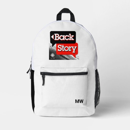 CBC Back Story Bedruckter Rucksack (Vorderseite)