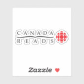 CBC Canada Reads Aufkleber (Blatt)