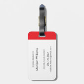 CBC Canada Reads Gepäckanhänger (Rückseite vertikal)