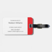 CBC Canada Reads Gepäckanhänger (Rückseite horizontal)