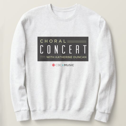 CBC Choral Concert Sweatshirt (Design vorne)