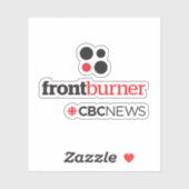 CBC Front Burner Sticker (Blatt)