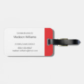 CBC Gem Gepäckanhänger (Rückseite horizontal)