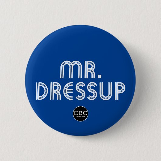 CBC Herr Dressup Title Graphic Button (Vorderseite)