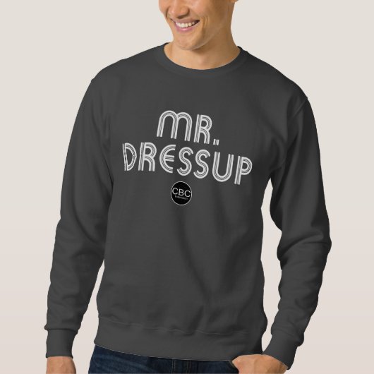 CBC Herr Dressup Title Graphic Sweatshirt (Vorderseite)