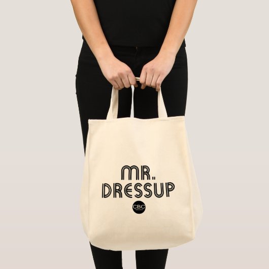 CBC Herr Dressup Title Graphic Tragetasche (Vorderseite (Produkt))