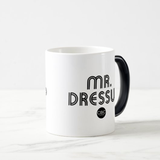 CBC Herr Dressup Title Graphic Verwandlungstasse (VorderseiteRechts)