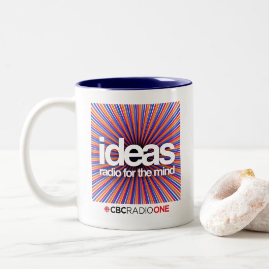 CBC-Ideen Zweifarbige Tasse (Mit Donut)