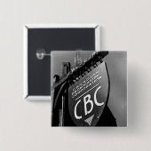 CBC Jarvis Street Sign (1940er) Button (Vorne & Hinten)