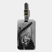 CBC Jarvis Street Sign (1940er) Gepäckanhänger (Vorderseite vertikal)