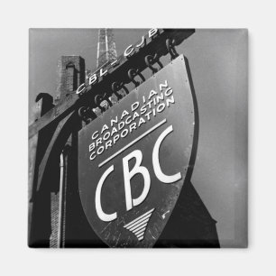 CBC Jarvis Street Sign (1940er) Magnet