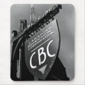 CBC Jarvis Street Sign (1940er) Mousepad (Vorne)