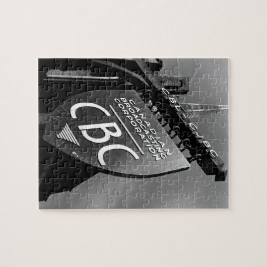CBC Jarvis Street Sign (1940er) Puzzle (Horizontal)