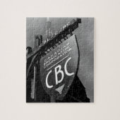 CBC Jarvis Street Sign (1940er) Puzzle (Vertikal)