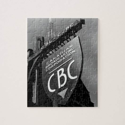 CBC Jarvis Street Sign (1940er) Puzzle (Vertikal)