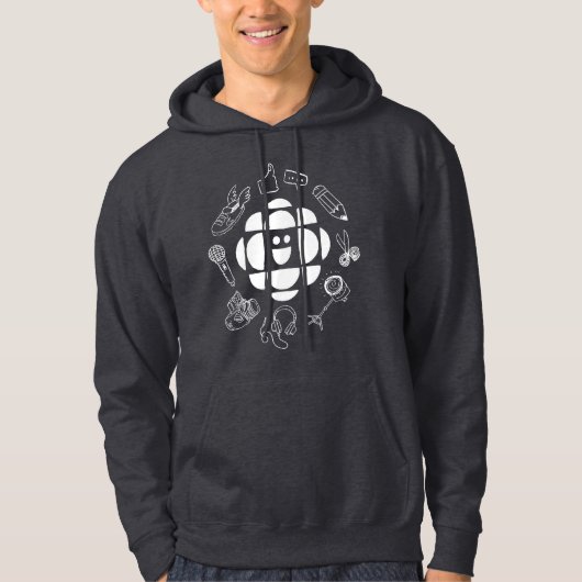 CBC Kids Doodle Men's/Unisex Hoodie (Vorderseite)