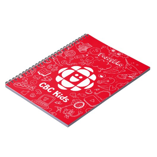 CBC Kids Doodle-Notebook Notizblock (Linke Seite)