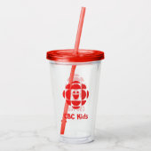 CBC Kids-Logo Acryltrinkbecher (Rückseite)