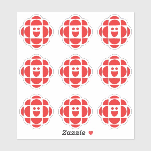 CBC Kids Logo-Aufkleber Aufkleber (Blatt)