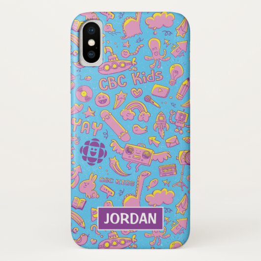 CBC Kids Muster Personalisiert Phone Case (Rückseite)