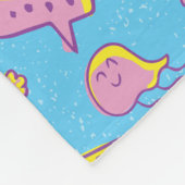 CBC Kids Pattern Monogram Fleece Blanket (Ecke)