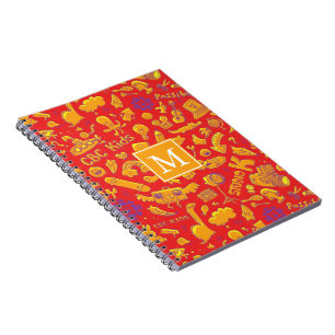 CBC Kids Pattern Monogram Notebook Notizblock