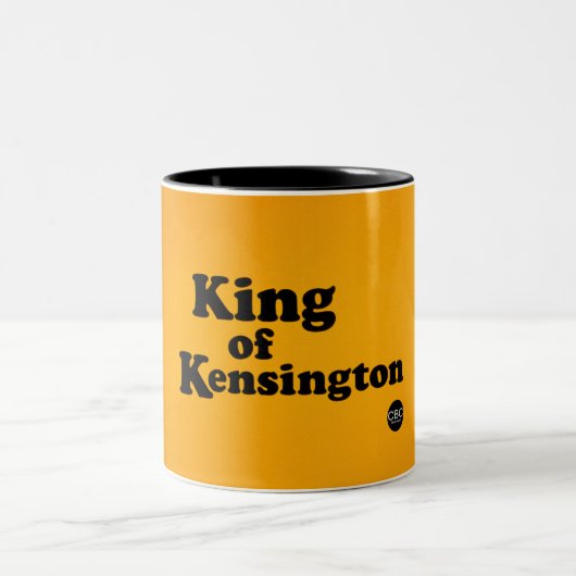 CBC King of Kensington Zweifarbige Tasse (Mittel)
