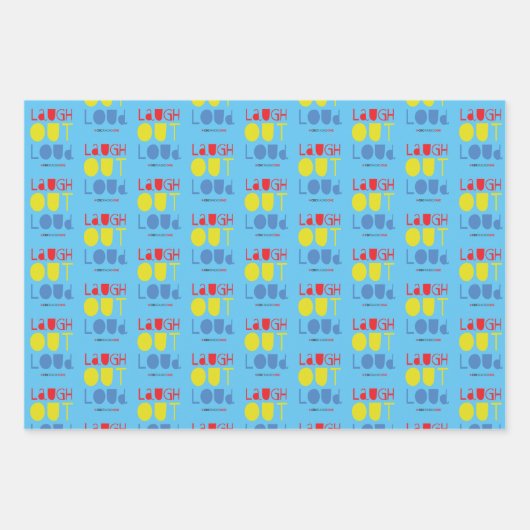 CBC Laugh Out Loud Geschenkpapier Set (Vorderseite 2)