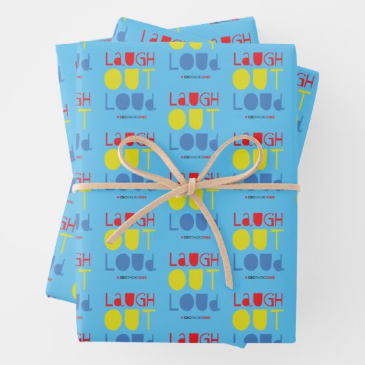 CBC Laugh Out Loud Geschenkpapier Set (Beispiel)