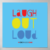 CBC Laugh Out Loud Poster (Vorne)