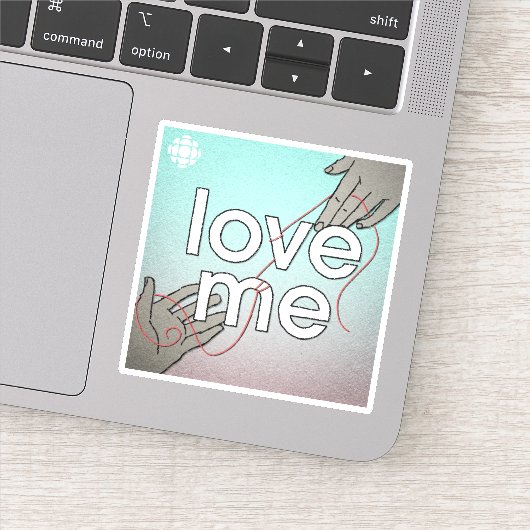 CBC-Liebe Aufkleber (Detail)