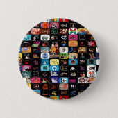 CBC Logos & Graphics Runde Taste Button (Vorderseite)