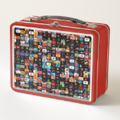 CBC-Logos und -Grafiken Metall Brotdose (Vorderseite)