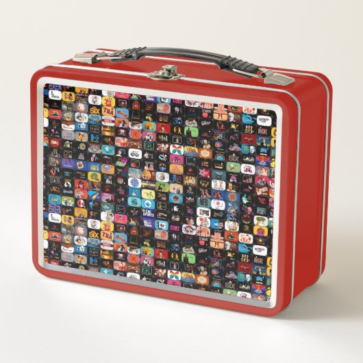 CBC-Logos und -Grafiken Metall Brotdose (Vorderseite)