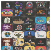 CBC-Logos und -Grafiken Stoff (Muster)