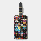 CBC-Logos und Grafikplakat Gepäckanhänger (Vorderseite vertikal)