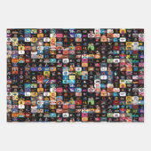 CBC-Logos und Grafikplakat Geschenkpapier Set (Vorderseite 2)