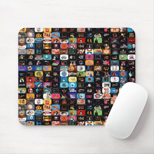 CBC-Logos und Grafikplakat Mousepad (Mit Mouse)