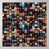 CBC-Logos und Grafikplakat Poster (Vorne)