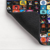 CBC-Logos und Grafikposter Mousepad (Ecke)