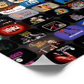 CBC-Logos und Grafikposter Poster (Ecke)