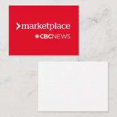CBC Marketplace Mitteilungskarte (Vorne/Hinten)