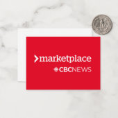 CBC Marketplace Mitteilungskarte (Vorderseite/Rückseite Beispiel)