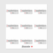 CBC Marketplace Stickers Aufkleber (Blatt)