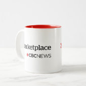 CBC Marketplace Zweifarbige Tasse (Vorderseite Links)