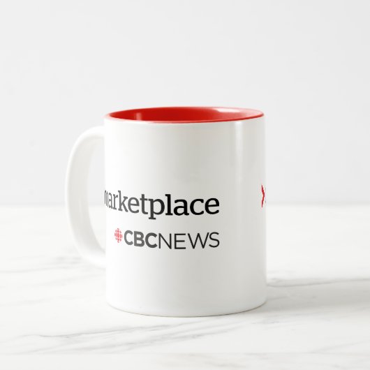CBC Marketplace Zweifarbige Tasse (Vorderseite Links)