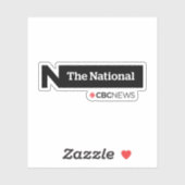 CBC: National Aufkleber (Blatt)