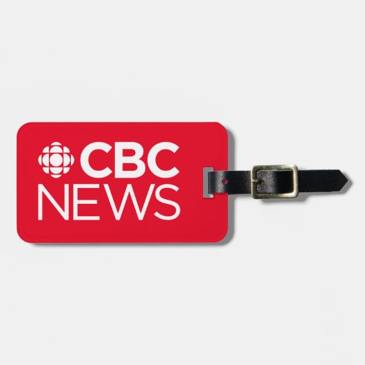 CBC News Gepäckanhänger (Vorderseite horizontal)