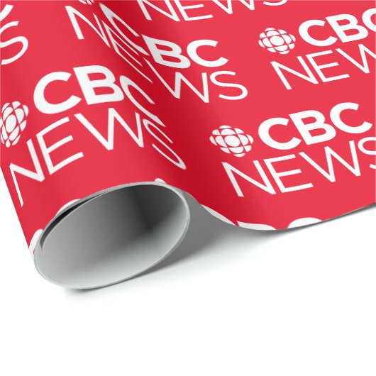 CBC News Geschenkpapier (Rolleneckpunkt)