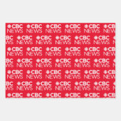 CBC News Geschenkpapier Set (Vorderseite 3)